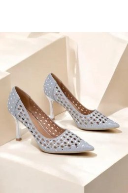 Szpilki Model Ecatte LE118 Silver - PRIMO PRIMO