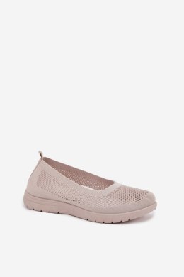 Baleriny Model Virella NB738 Beige - Step in style Step in style