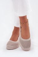 Baleriny Model Virella NB738 Beige - Step in style Step in style