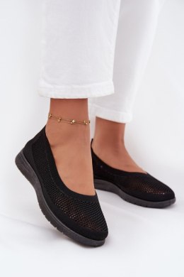 Baleriny Model Virella NB738 Black - Step in style Step in style