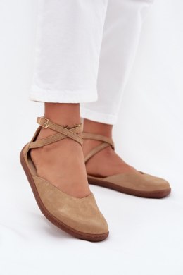Baleriny Model Zazoo 191 Beige - Step in style Step in style