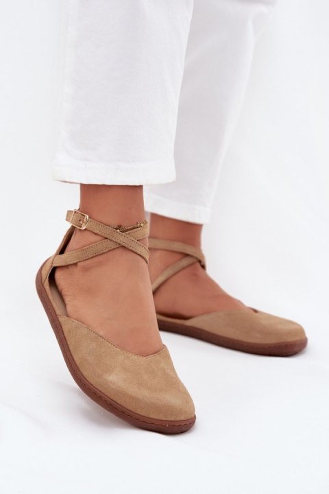 Baleriny Model Zazoo 191 Beige - Step in style Step in style