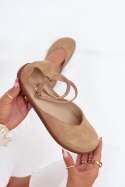 Baleriny Model Zazoo 191 Beige - Step in style Step in style