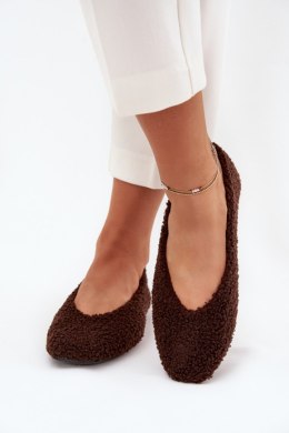 Baleriny Model Zimira QQ-264 Czekolada - Step in style Step in style