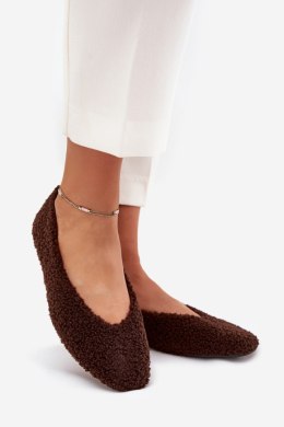 Baleriny Model Zimira QQ-264 Czekolada - Step in style Step in style