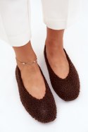 Baleriny Model Zimira QQ-264 Czekolada - Step in style Step in style