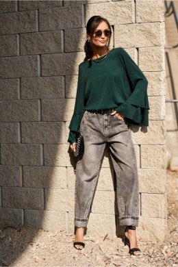 Bluzka Model Camila BUT BLU0218 Bottle Green - Roco Fashion Roco Fashion