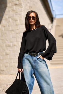 Bluzka Model Camila CZA BLU0218 Black - Roco Fashion Roco Fashion