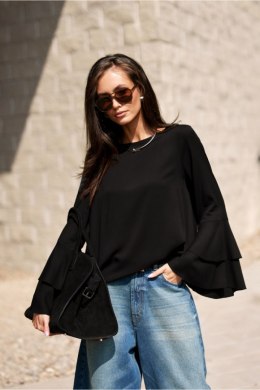 Bluzka Model Camila CZA BLU0218 Black - Roco Fashion Roco Fashion