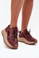 Buty Sportowe Model Big Star SS274625 HI-POLY SYSTEM Bordo - Step in style Step in style