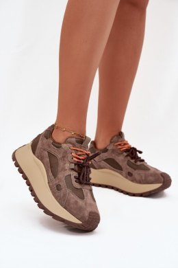 Buty Sportowe Model Big Star SS274627 HI-POLY SYSTEM Beige - Step in style Step in style