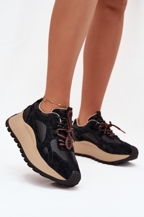 Buty Sportowe Model Big Star SS274628 HI-POLY SYSTEM Black - Step in style Step in style