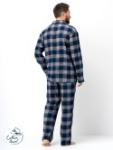 PIŻAMA MĘSKA MNS 431 FLANELA DR R.3XL-4XL KEY