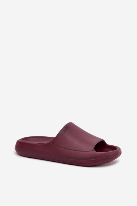 Sandał Klapki Model Big Star SS274422 Bordo - Step in style Step in style Sandał Klapki Model Big Star SS274422 Bordo - Step in style Step in style