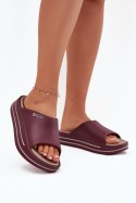 Sandał Klapki Model Big Star SS274425 Bordo - Step in style Step in style