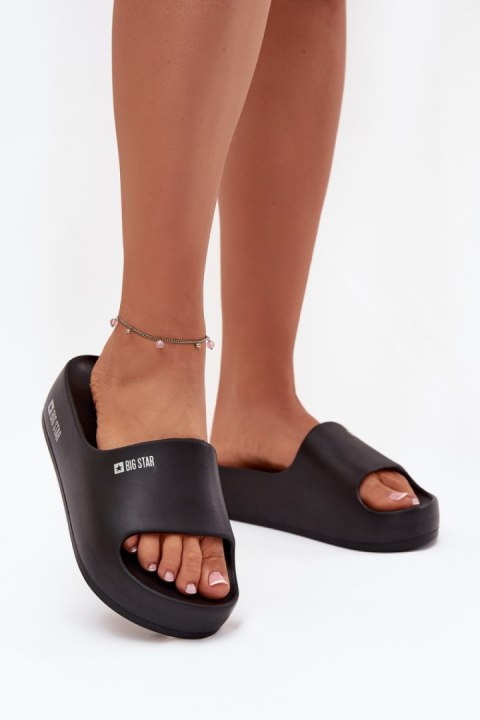 Sandał Klapki Model Big Star SS274721 Black - Step in style Step in style Sandał Klapki Model Big Star SS274721 Black - Step in style Step in style