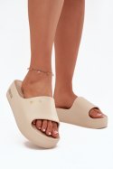 Sandał Klapki Model Big Star SS274722 Beige - Step in style Step in style