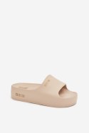 Sandał Klapki Model Big Star SS274722 Beige - Step in style Step in style