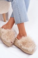 Sandał Klapki Model Virela BG225P Beige - Step in style Step in style
