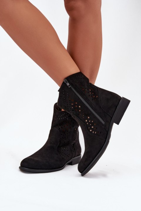 Botki Model Amisna DA167P Black - Step in style Step in style Botki Model Amisna DA167P Black - Step in style Step in style
