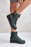 Botki Model Savindria RMR23109A-2 Green - Step in style Step in style