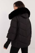 Kurtka Damska Model MBM-KR-2505.14 Black - MBM MBM Kurtka Damska Model MBM-KR-2505.14 Black - MBM MBM