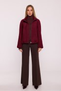 Kurtka Damska Model MOE885 Bordo - Moe Moe Kurtka Damska Model MOE885 Bordo - Moe Moe