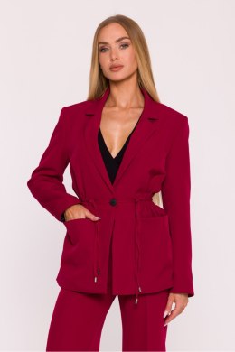 Marynarka Damska Model MOE873 Bordo - Moe Moe
