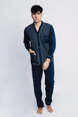 PIŻAMA MĘSKA DŻENTELMEN DR R.3XL-5XL KUBA