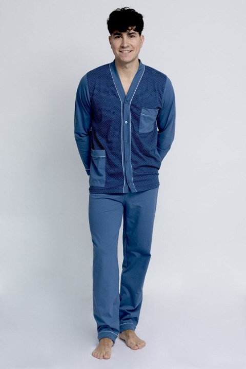 PIŻAMA MĘSKA DŻENTELMEN DR R.3XL-5XL KUBA PIŻAMA MĘSKA DŻENTELMEN DR R.3XL-5XL KUBA