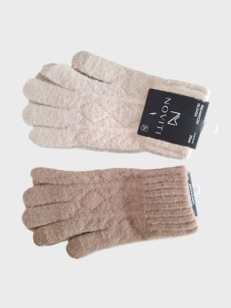 RĘKAWICZKI DAMSKIE RZ054 5P ROMBY