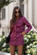 Spódnica Komplet Model Bliss 356750093 Panterka Bordo - LaBalancia LaBalancia