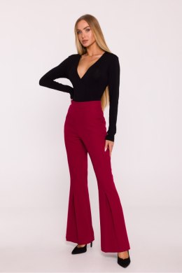 Spodnie Damskie Model MOE874 Bordo - Moe Moe