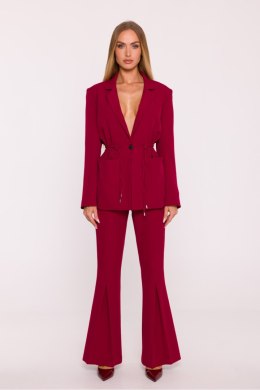 Spodnie Damskie Model MOE874 Bordo - Moe Moe