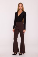 Spodnie Damskie Model MOE874 Brown - Moe Moe