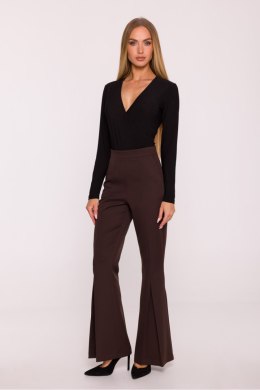Spodnie Damskie Model MOE874 Brown - Moe Moe