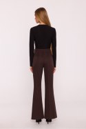 Spodnie Damskie Model MOE874 Brown - Moe Moe