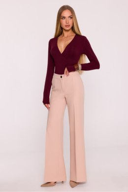 Spodnie Damskie Model MOE875 Beige - Moe Moe