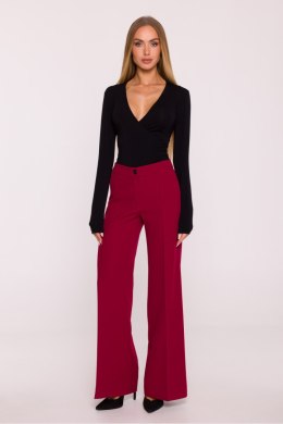 Spodnie Damskie Model MOE875 Bordo - Moe Moe