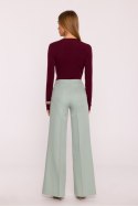 Spodnie Damskie Model MOE875 Mint - Moe Moe Spodnie Damskie Model MOE875 Mint - Moe Moe
