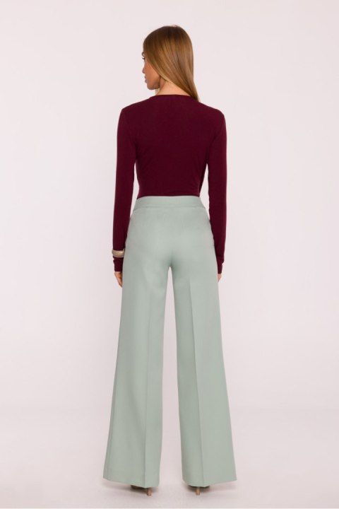 Spodnie Damskie Model MOE875 Mint - Moe Moe Spodnie Damskie Model MOE875 Mint - Moe Moe