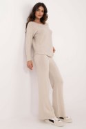 Spodnie Komplet Model IT-KMPL-2219.51 Light Beige - Italy Moda Italy Moda Spodnie Komplet Model IT-KMPL-2219.51 Light Beige - Italy Moda Italy Moda