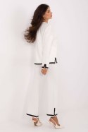 Spodnie Komplet Model IT-KMPL-99062.66 Ecru - Italy Moda Italy Moda Spodnie Komplet Model IT-KMPL-99062.66 Ecru - Italy Moda Italy Moda