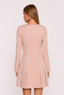 Sukienka Model MOE872 Beige - Moe Moe Sukienka Model MOE872 Beige - Moe Moe