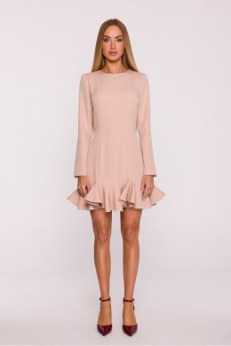 Sukienka Model MOE880 Beige - Moe Moe