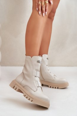 Workery Model Mailyra RMR2150-19 Light Beige - Step in style Hurtownia odzieży on-line, moda damska, bielizna i obuwie dla kobie Step in style
