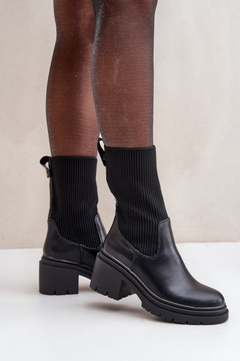 Botki Model Rosanas QH7823 Black - Step in style Step in style Botki Model Rosanas QH7823 Black - Step in style Step in style