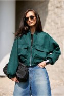 Kurtka Damska Model Vivara BUT KUR0032 Bottle Green - Roco Fashion Roco Fashion