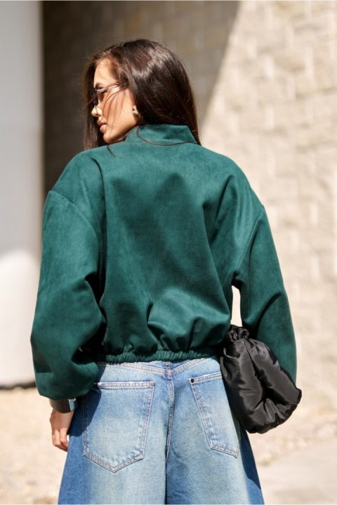 Kurtka Damska Model Vivara BUT KUR0032 Bottle Green - Roco Fashion Roco Fashion