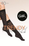 PODKOLANÓWKI TRENDYLINE WZ.04 40 DEN GATTA